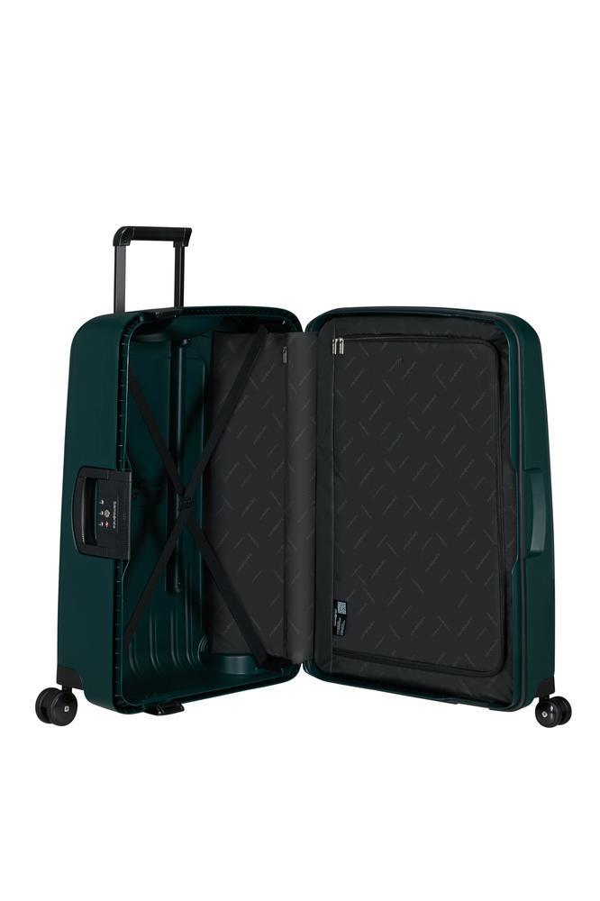 Samsonite S'Cure hard stor koffert 75 cm/102L Dark Teal-Harde kofferter-BagBrokers