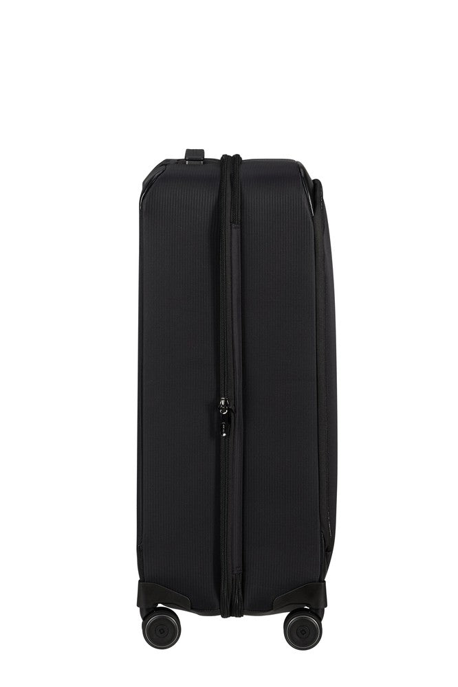 Samsonite Splendix medium utvidbar koffert med 4 hjul 67 cm Black-Myke kofferter-BagBrokers