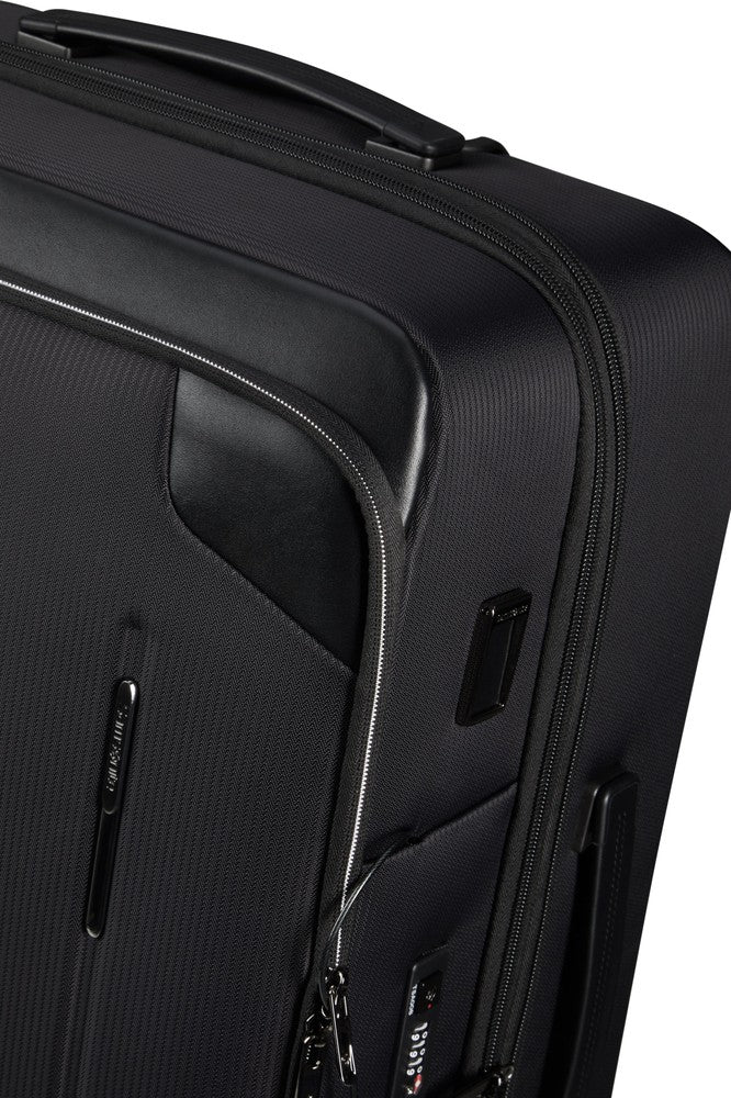 Samsonite Splendix medium utvidbar koffert med 4 hjul 67 cm Black-Myke kofferter-BagBrokers