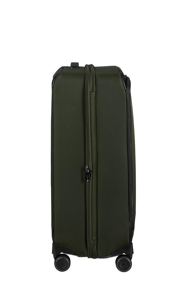 Samsonite Splendix medium utvidbar koffert med 4 hjul 67 cm Green/Black-Myke kofferter-BagBrokers