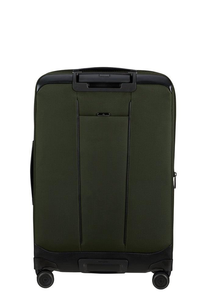 Samsonite Splendix medium utvidbar koffert med 4 hjul 67 cm Green/Black-Myke kofferter-BagBrokers