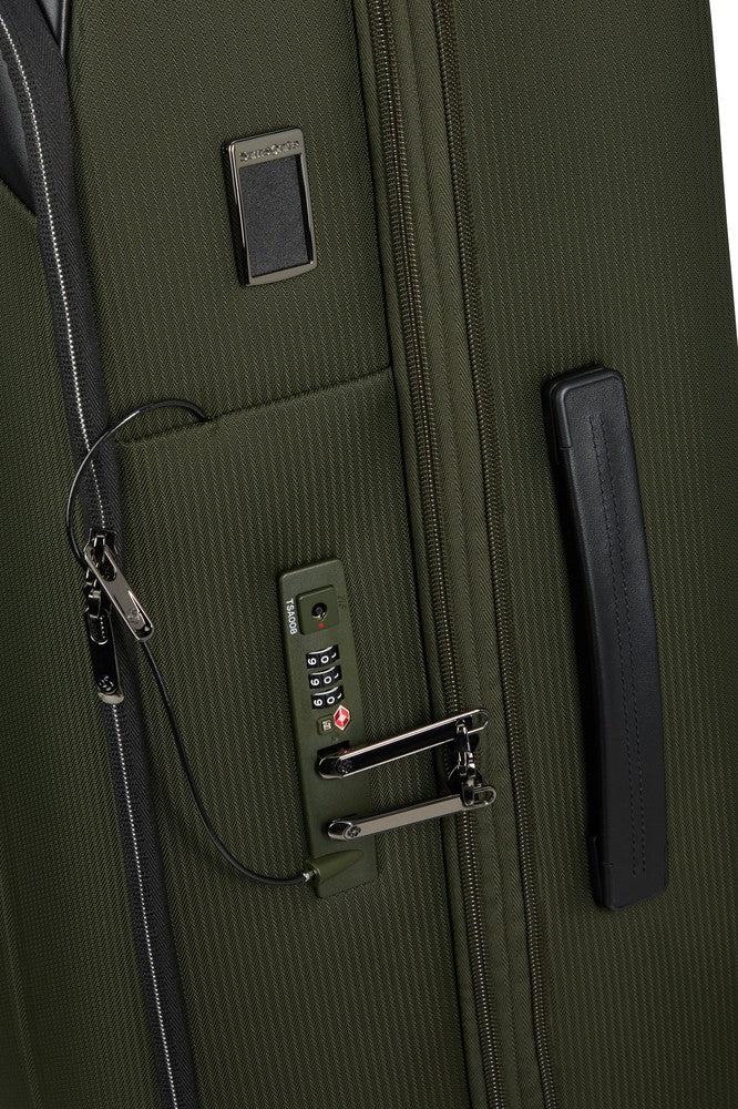 Samsonite Splendix medium utvidbar koffert med 4 hjul 67 cm Green/Black-Myke kofferter-BagBrokers