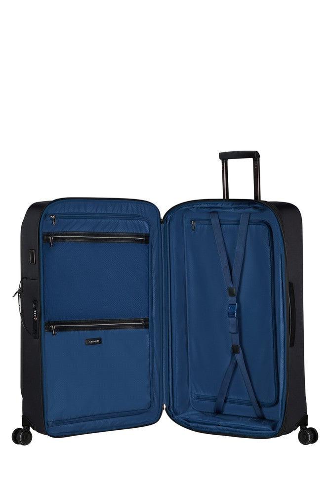 Samsonite Splendix stor utvidbar koffert med 4 hjul 79 cm Black-Myke kofferter-BagBrokers