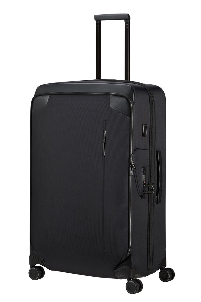 Samsonite Splendix stor utvidbar koffert med 4 hjul 79 cm Black-Myke kofferter-BagBrokers