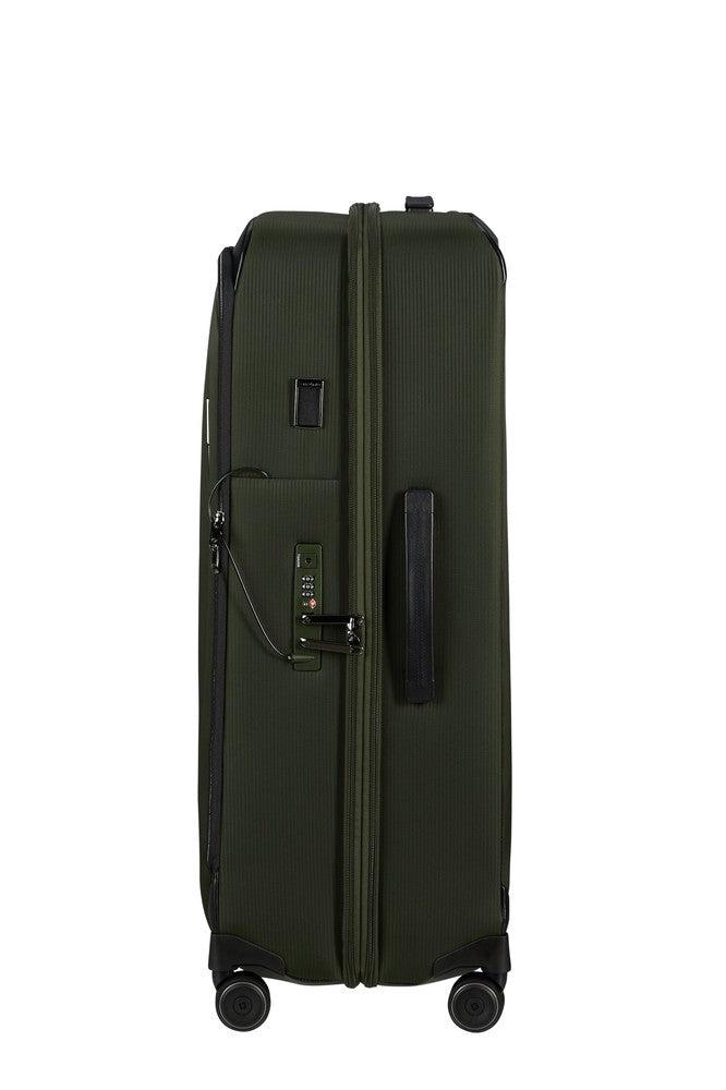 Samsonite Splendix stor utvidbar koffert med 4 hjul 79 cm Green/Black-Myke kofferter-BagBrokers