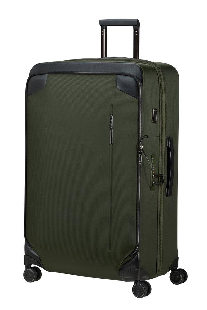 Samsonite Splendix stor utvidbar koffert med 4 hjul 79 cm Green/Black-Myke kofferter-BagBrokers