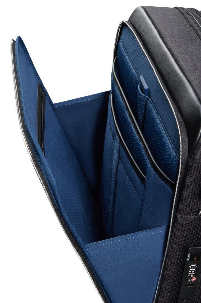 Samsonite Splendix utvidbar kabinkoffert med 4 hjul 55 cm Black-Myke kofferter-BagBrokers