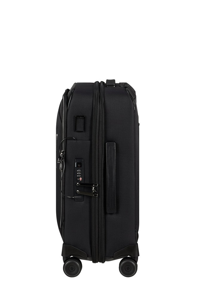 Samsonite Splendix utvidbar kabinkoffert med 4 hjul 55 cm Black-Myke kofferter-BagBrokers