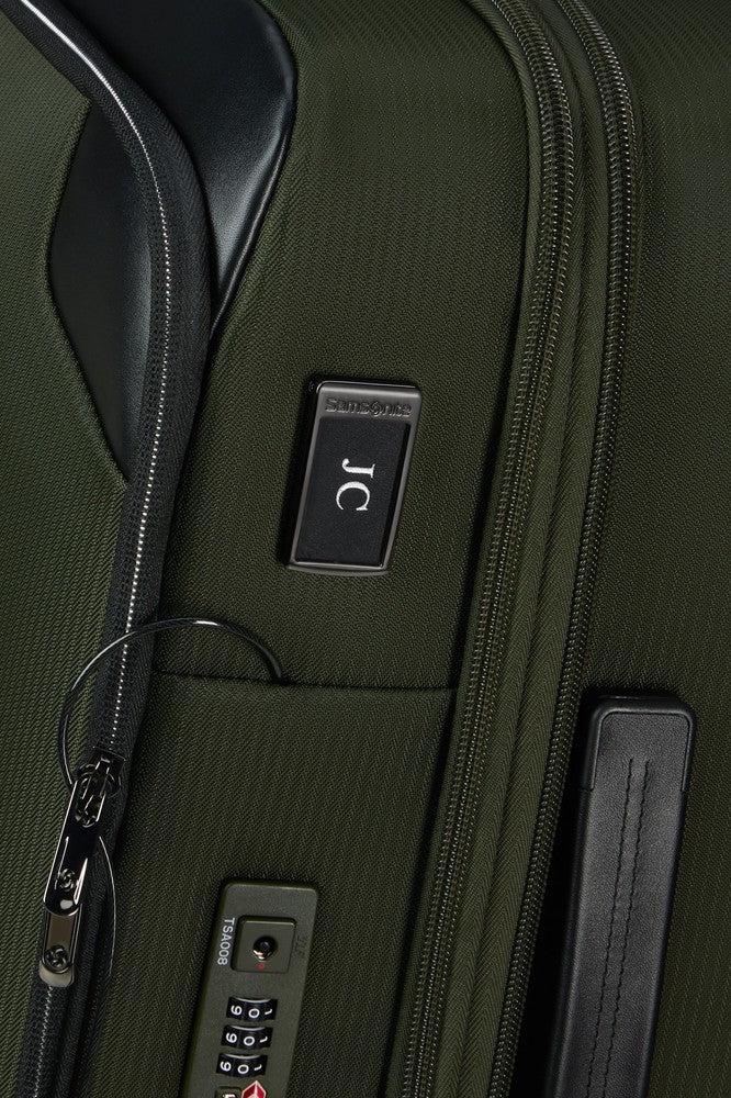 Samsonite Splendix utvidbar kabinkoffert med 4 hjul 55 cm Green/Black-Myke kofferter-BagBrokers