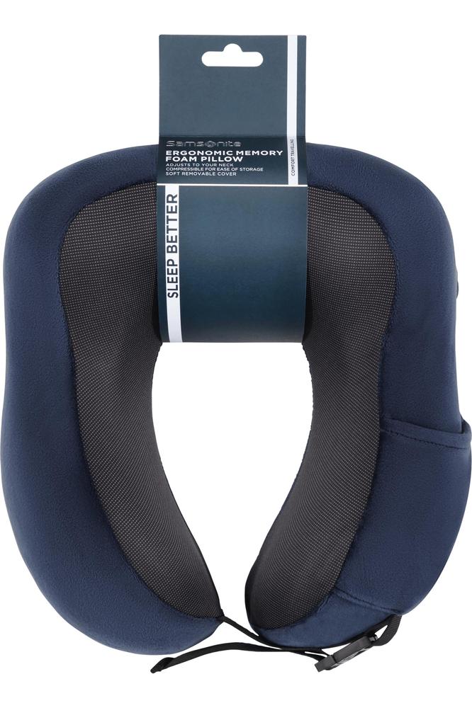 Samsonite Ta Revolution Ergonomisk pute med memory foam Midnattsblå-Reisepute-BagBrokers