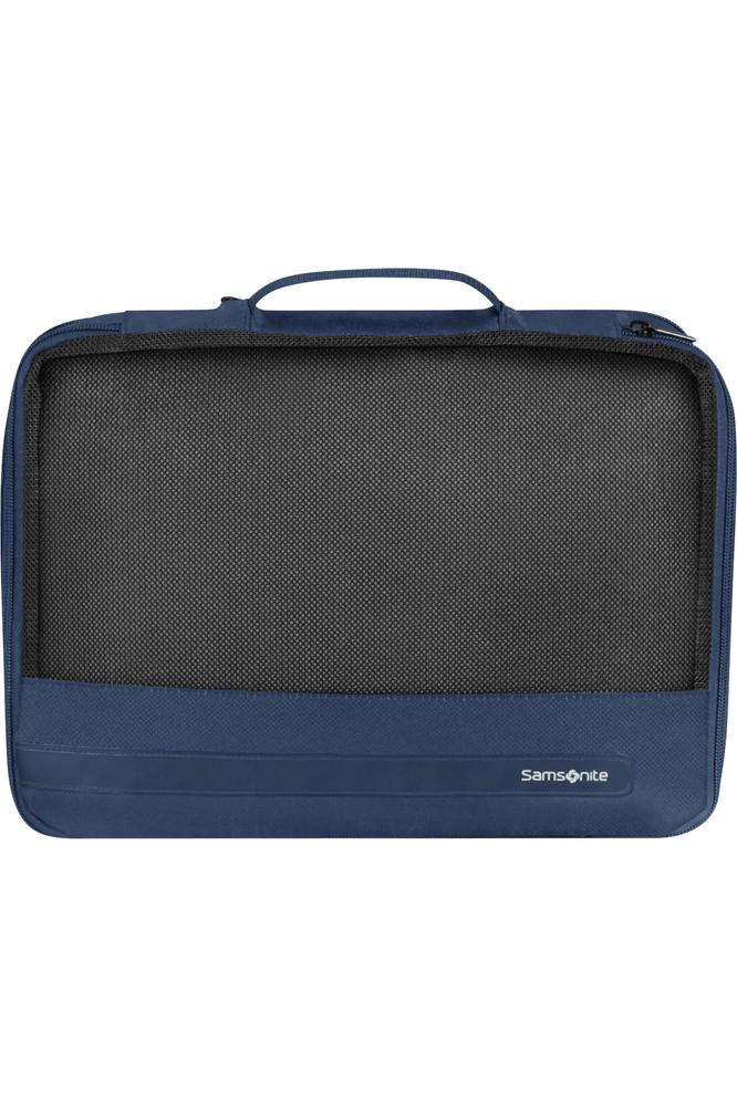 Samsonite Ta Revolution Sett med 3 pakkekuber Midnattsblå-Toalettmappe-BagBrokers