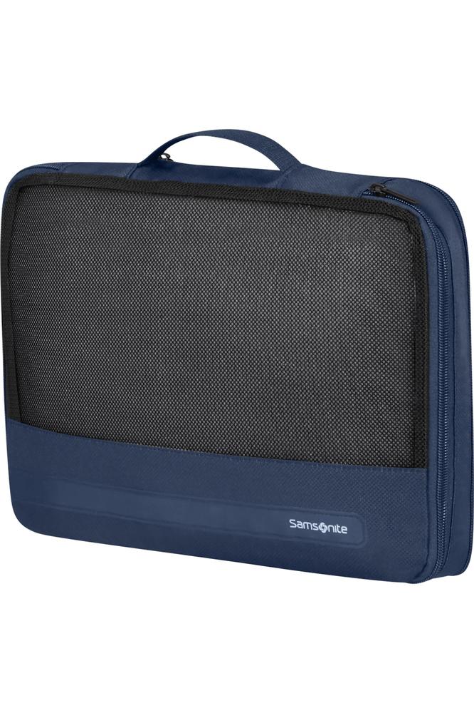 Samsonite Ta Revolution Sett med 3 pakkekuber Midnattsblå-Toalettmappe-BagBrokers