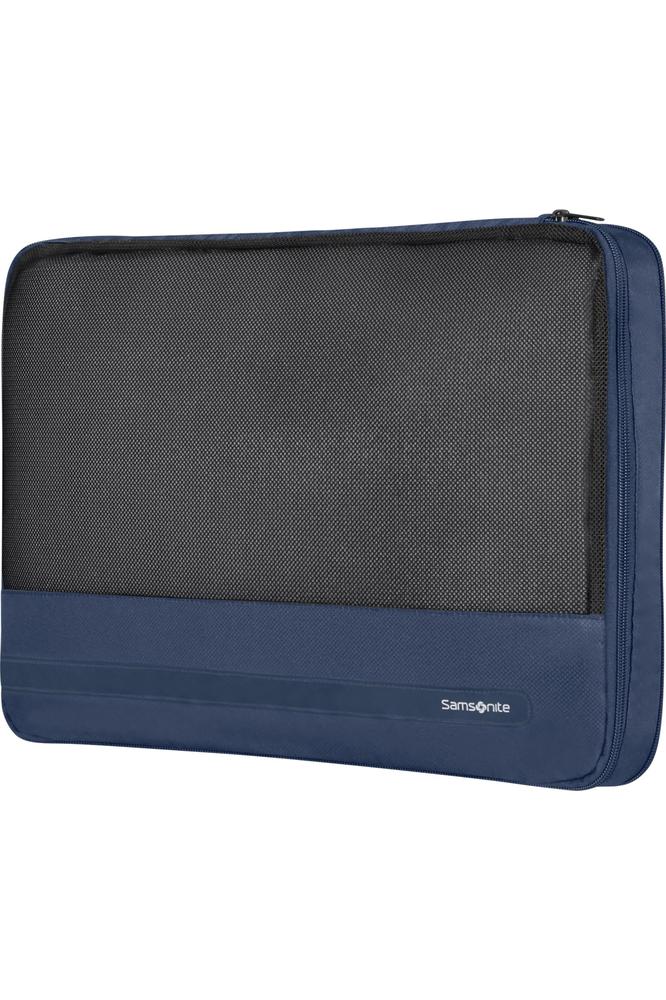 Samsonite Ta Revolution Sett med 3 pakkekuber Midnattsblå-Toalettmappe-BagBrokers