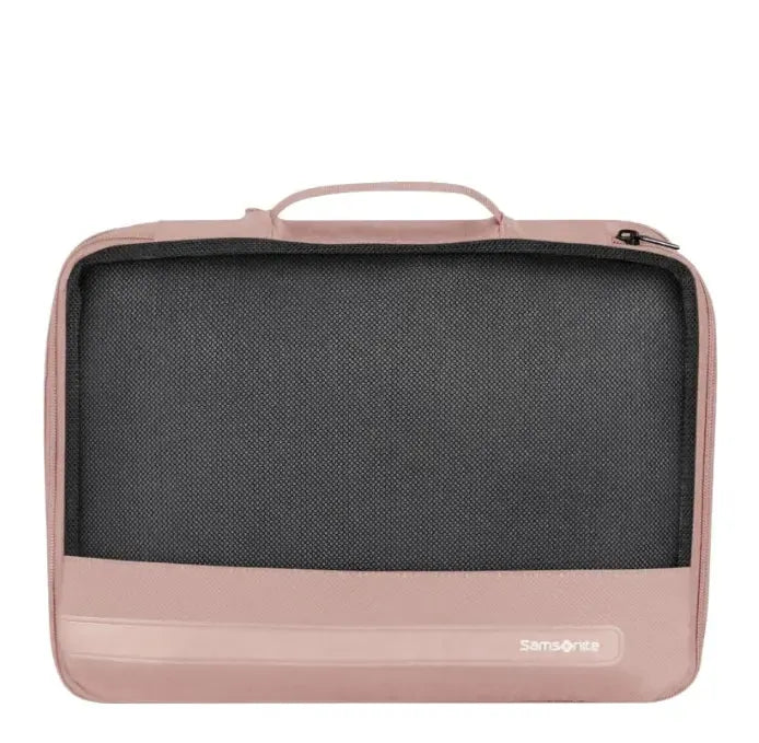 Samsonite Ta Revolution Sett med 3 pakkekuber Rose-Toalettmappe-BagBrokers
