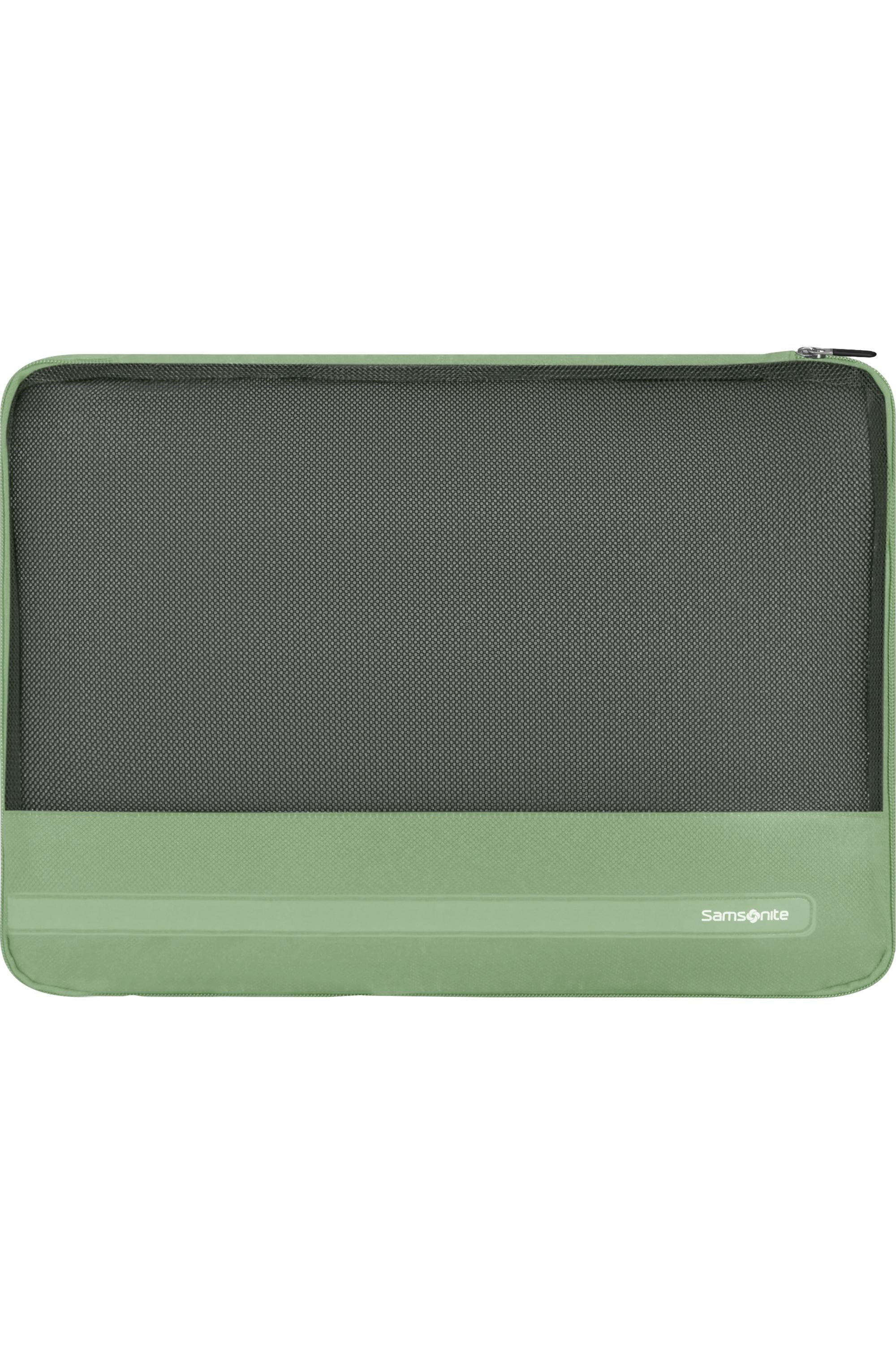 Samsonite Ta Revolution Sett med 3 pakkekuber Sage-Toalettmappe-BagBrokers