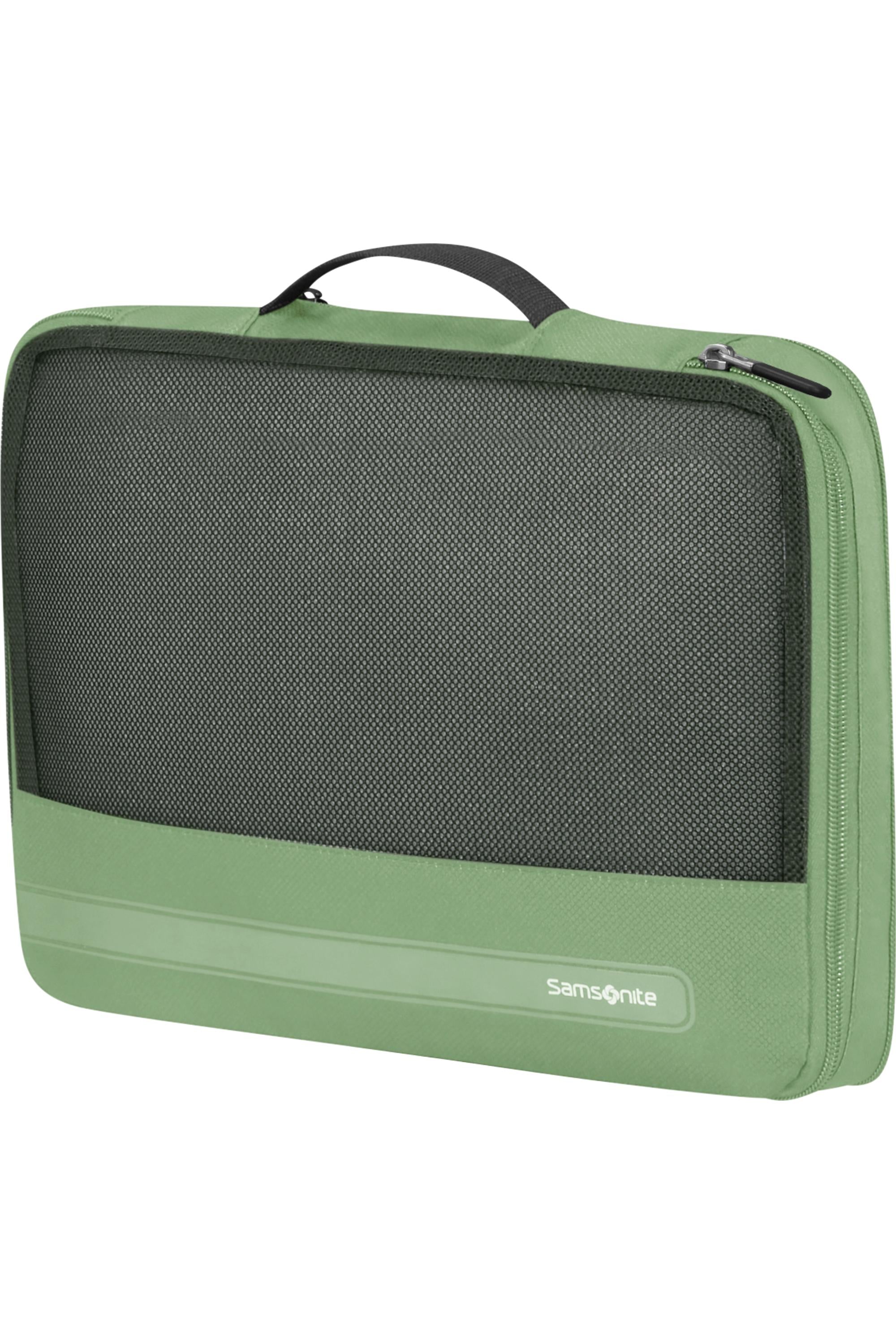 Samsonite Ta Revolution Sett med 3 pakkekuber Sage-Toalettmappe-BagBrokers