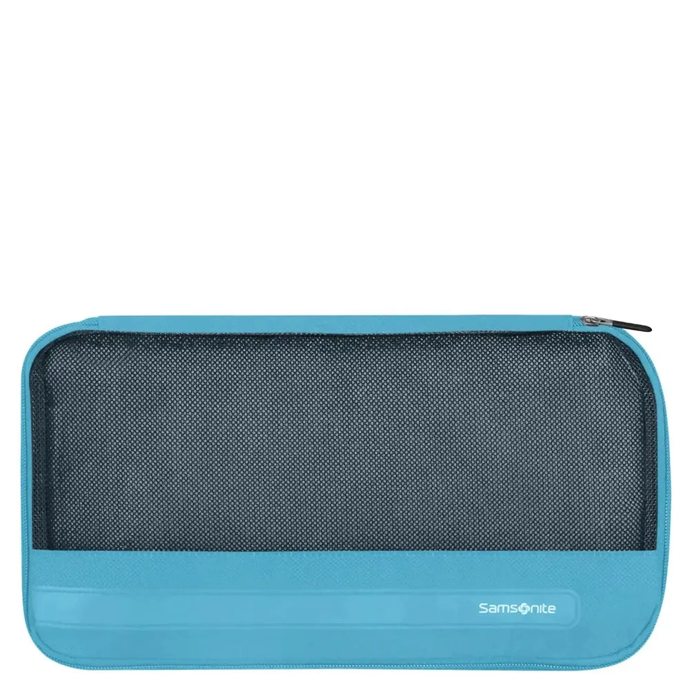 Samsonite Ta Revolution Sett med 3 pakkekuber Vivid Blue-Toalettmappe-BagBrokers