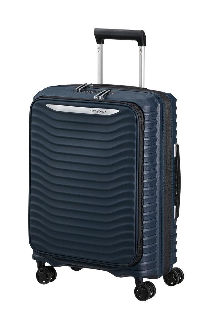 Samsonite UPSCAPE Kabinkoffert EXP med PC-lomme 55 cm Blue Nights-Harde kofferter-BagBrokers