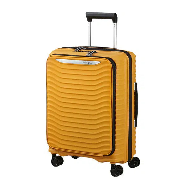 Samsonite UPSCAPE Kabinkoffert EXP med PC-lomme 55 cm Yellow-Harde kofferter-BagBrokers