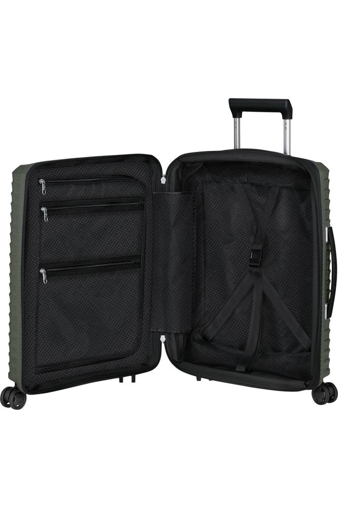 Samsonite UPSCAPE Utvidbar koffert med 4 hjul 55 cm Blue Nights-Harde kofferter-BagBrokers