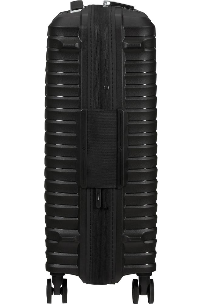 Samsonite UPSCAPE Utvidbar koffert med 4 hjul 55 cm Svart-Harde kofferter-BagBrokers