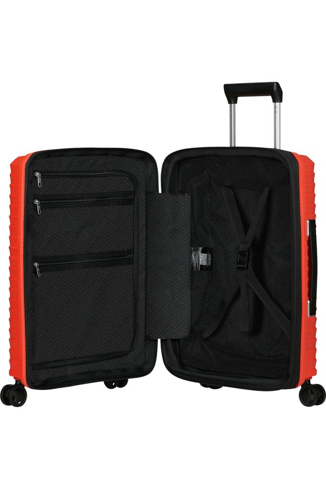 Samsonite UPSCAPE ekspanderende Kabin koffert 55 cm Lava-Harde kofferter-BagBrokers