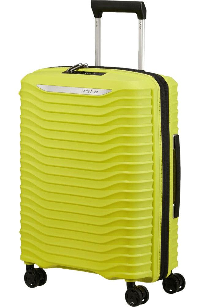 Samsonite UPSCAPE ekspanderende Kabin koffert 55 cm Lime-Harde kofferter-BagBrokers