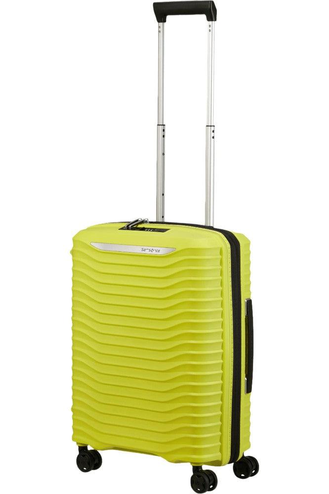 Samsonite UPSCAPE ekspanderende Kabin koffert 55 cm Lime-Harde kofferter-BagBrokers