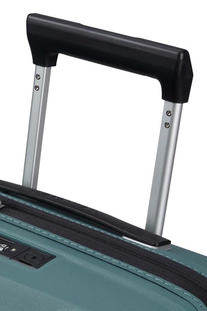 Samsonite UPSCAPE ekspanderende Kabin koffert 55 cm Northern Blue-Harde kofferter-BagBrokers