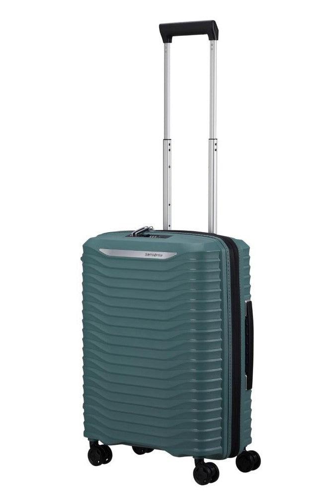 Samsonite UPSCAPE ekspanderende Kabin koffert 55 cm Northern Blue-Harde kofferter-BagBrokers