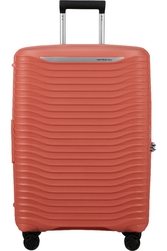 Samsonite UPSCAPE ekspanderende Medium koffert 68 cm Clay-Harde kofferter-BagBrokers