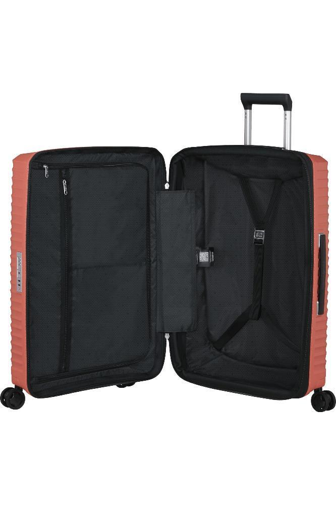 Samsonite UPSCAPE ekspanderende Medium koffert 68 cm Clay-Harde kofferter-BagBrokers