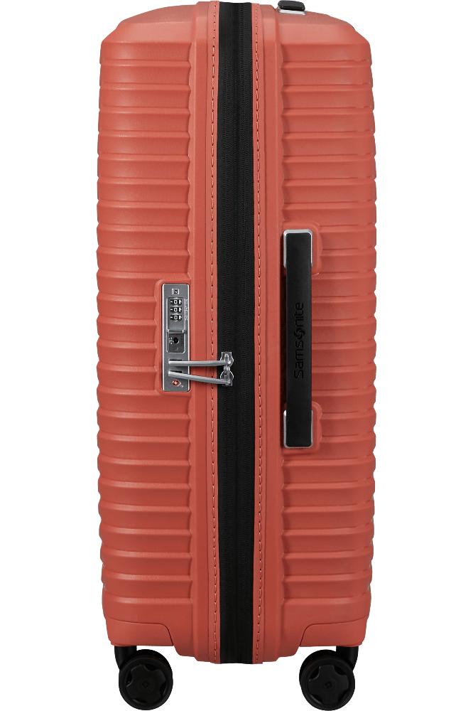 Samsonite UPSCAPE ekspanderende Medium koffert 68 cm Clay-Harde kofferter-BagBrokers