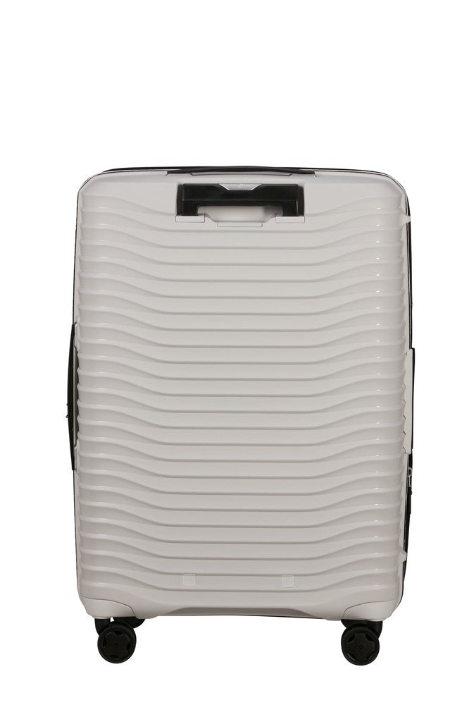 Samsonite UPSCAPE ekspanderende Medium koffert 68 cm Cloud White-Harde kofferter-BagBrokers