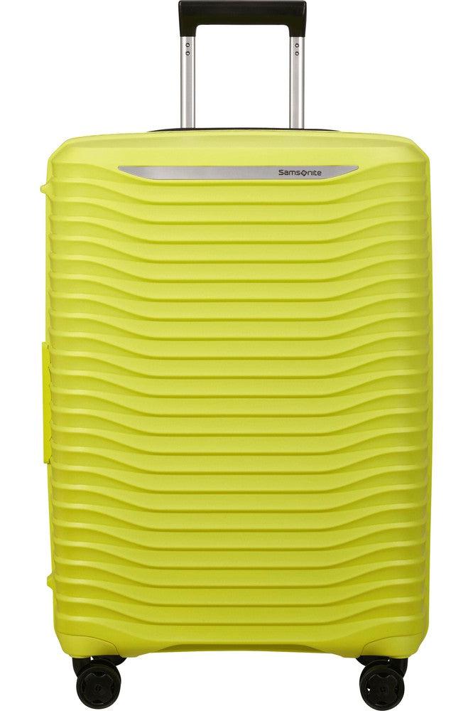 Samsonite UPSCAPE ekspanderende Medium koffert 68 cm Lime-Harde kofferter-BagBrokers