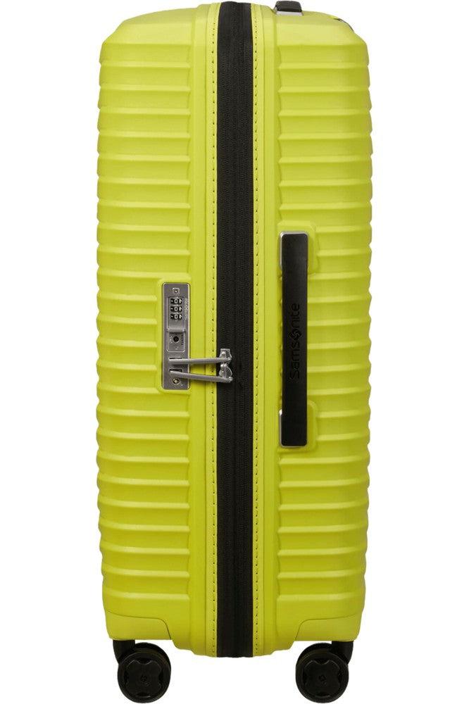 Samsonite UPSCAPE ekspanderende Medium koffert 68 cm Lime-Harde kofferter-BagBrokers