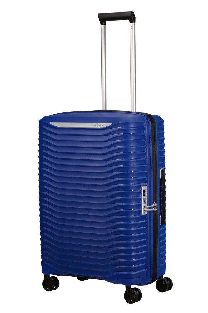 Samsonite UPSCAPE ekspanderende Medium koffert 68 cm Nautical Blue-Harde kofferter-BagBrokers