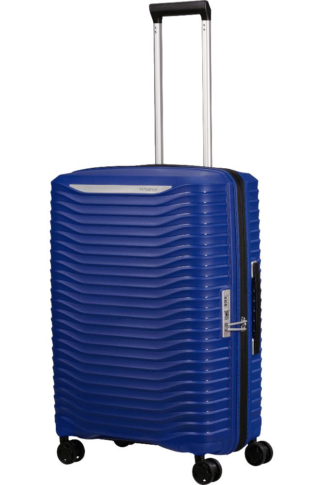 Samsonite UPSCAPE ekspanderende Medium koffert 68 cm Nautical Blue-Harde kofferter-BagBrokers