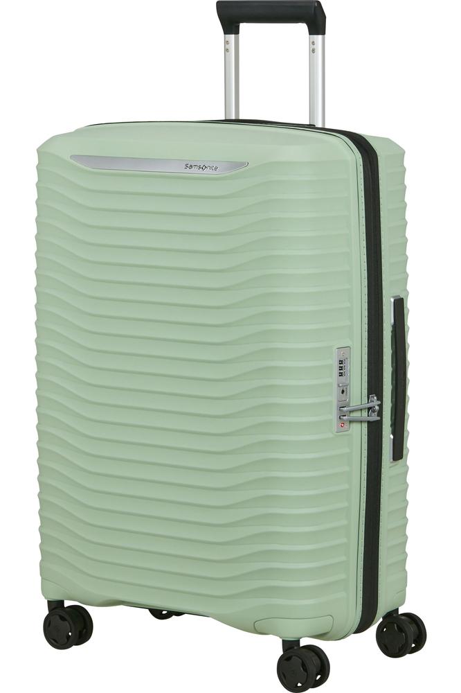 Samsonite UPSCAPE ekspanderende Medium koffert 68 cm Soft Sage-Harde kofferter-BagBrokers