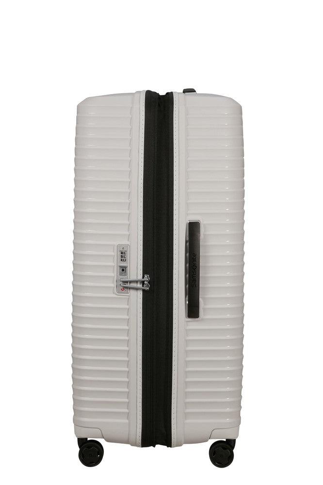Samsonite UPSCAPE ekspanderende XL koffert 81 cm Cloud White-Harde kofferter-BagBrokers