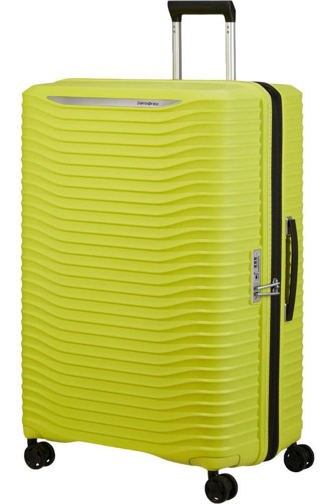 Samsonite UPSCAPE ekspanderende XL koffert 81 cm Lime-Harde kofferter-BagBrokers