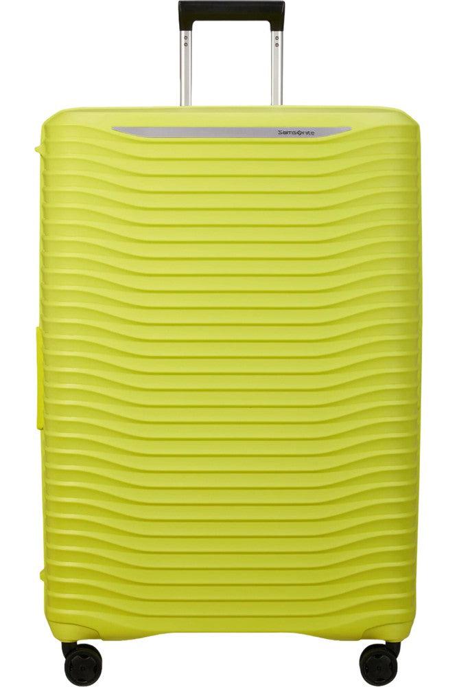 Samsonite UPSCAPE ekspanderende XL koffert 81 cm Lime-Harde kofferter-BagBrokers