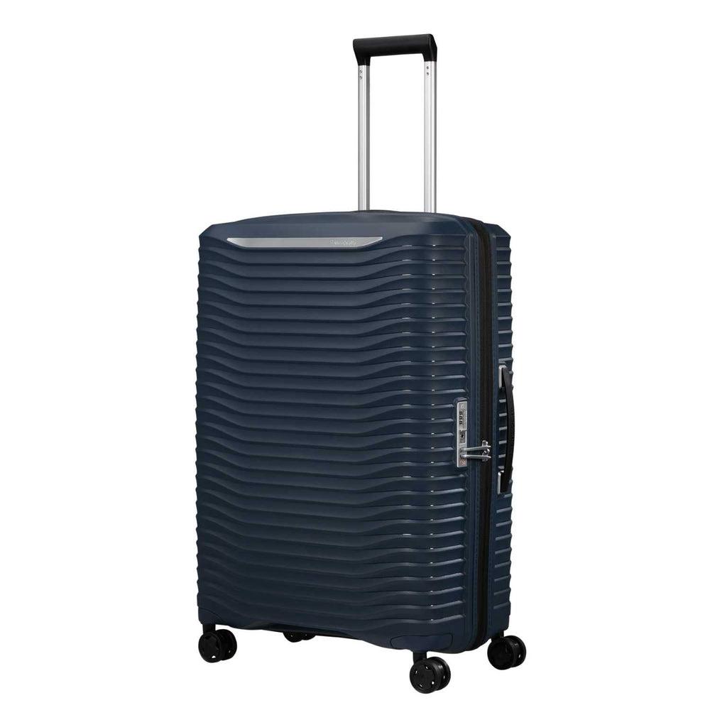 Samsonite UPSCAPE ekspanderende stor koffert 75 cm Blue night-Harde kofferter-BagBrokers