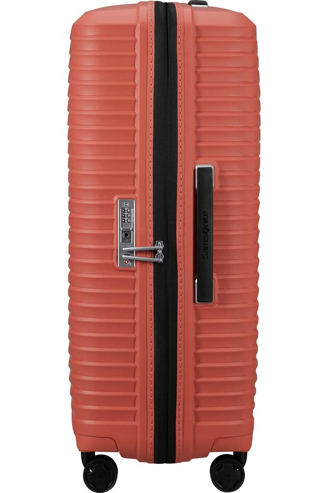 Samsonite UPSCAPE ekspanderende stor koffert 75 cm Clay-Harde kofferter-BagBrokers