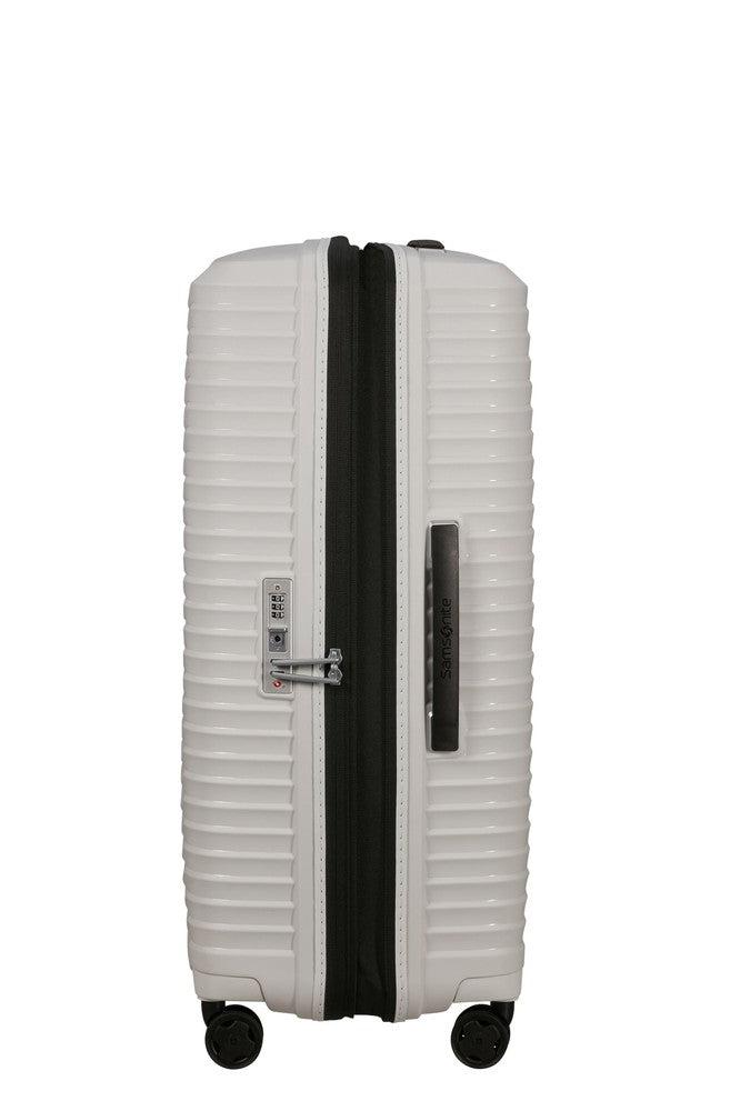 Samsonite UPSCAPE ekspanderende stor koffert 75 cm Cloud White-Harde kofferter-BagBrokers