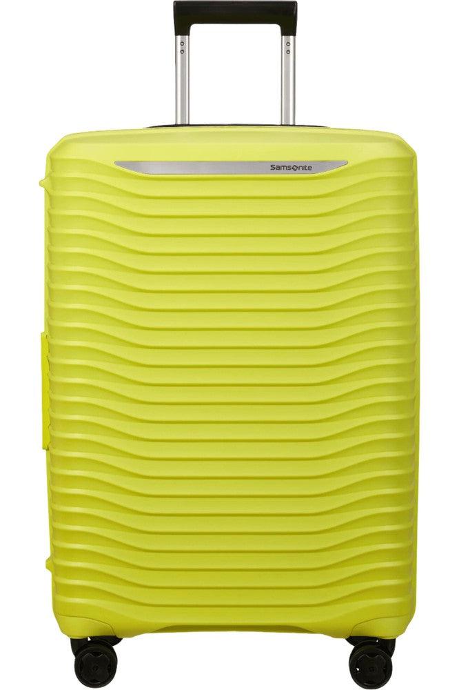 Samsonite UPSCAPE ekspanderende stor koffert 75 cm Lime-Harde kofferter-BagBrokers