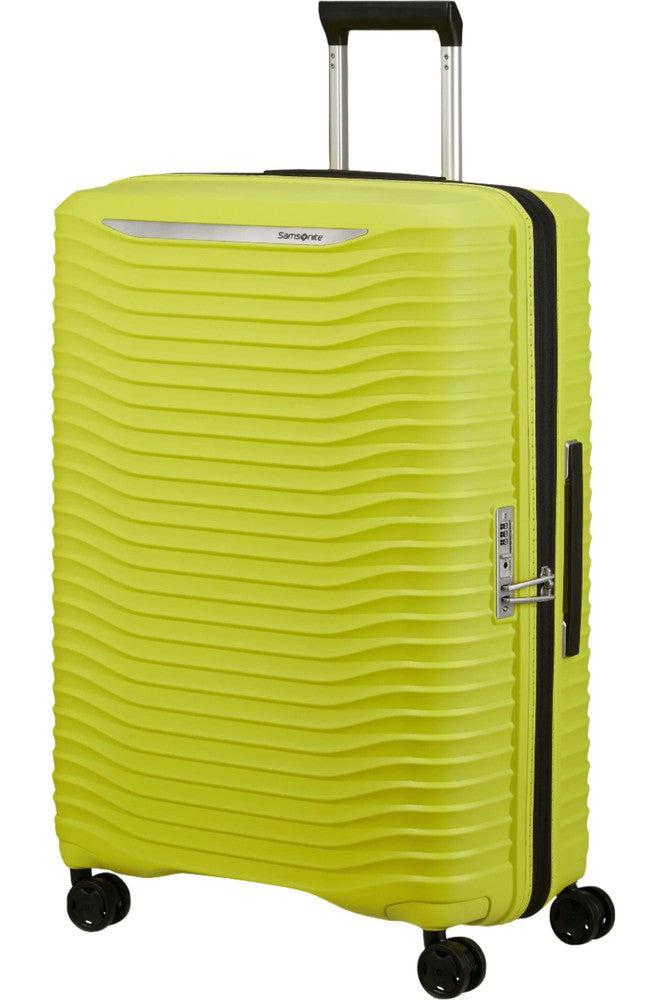 Samsonite UPSCAPE ekspanderende stor koffert 75 cm Lime-Harde kofferter-BagBrokers