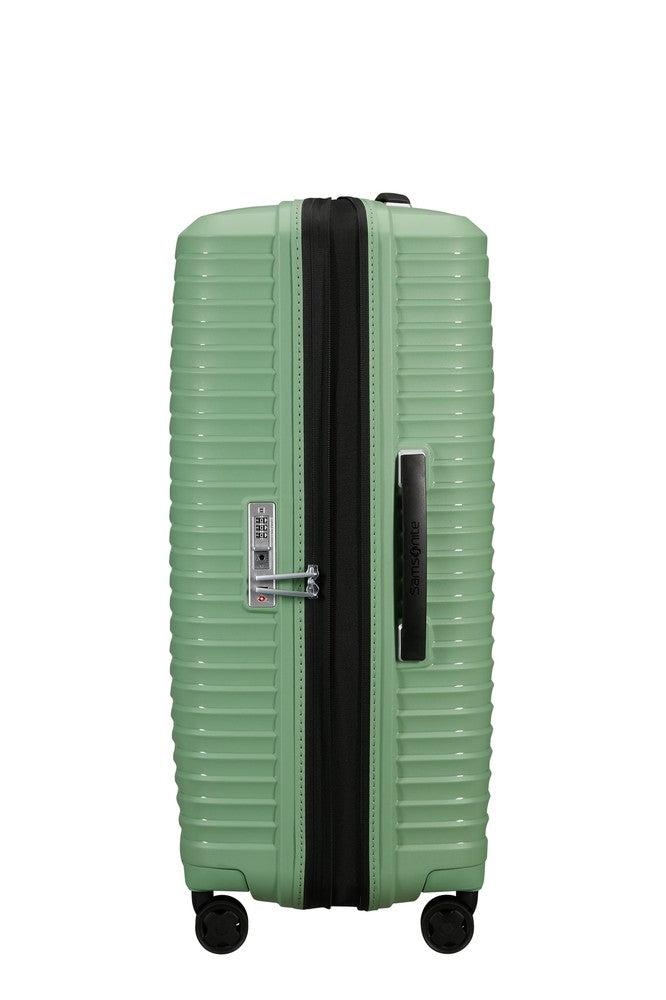 Samsonite UPSCAPE ekspanderende stor koffert 75 cm Stone Green-Harde kofferter-BagBrokers