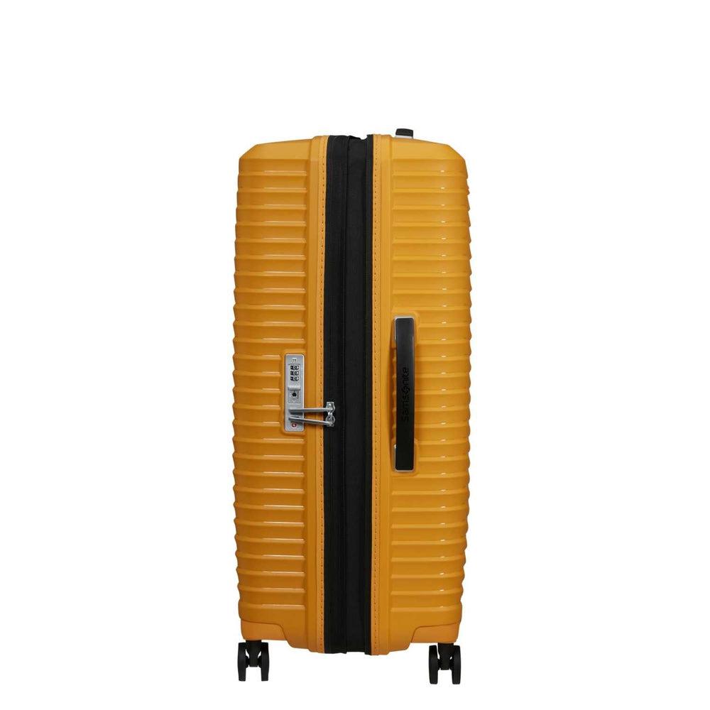 Samsonite UPSCAPE ekspanderende stor koffert 75 cm Yellow-Harde kofferter-BagBrokers