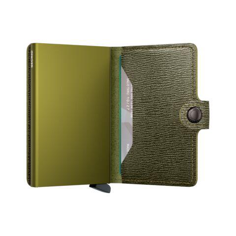 Secrid Miniwallet Crisple Kelp green-Lommebok/ Kortholder-BagBrokers